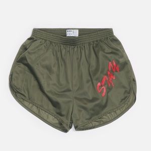 Yeah I Work Out Quad Shorts - Large - Stay Pumped